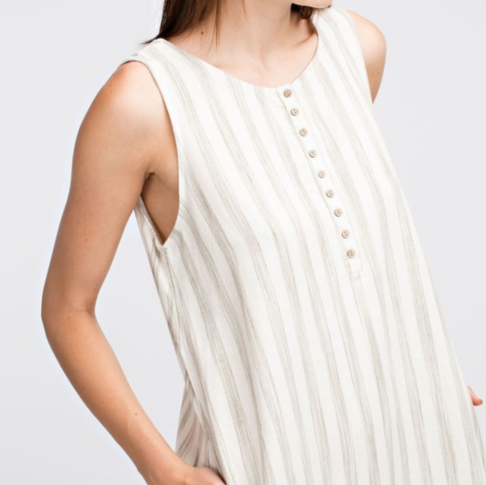 Stripe Woven Dress